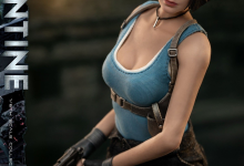 吉尔-瓦伦丁（Jill Valentine）动作模型 - 《生化危机：死亡岛》（Resident Evil:Death Island） by SWTOYS